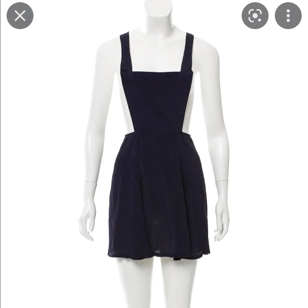Reformation fit-and-flare mini dress